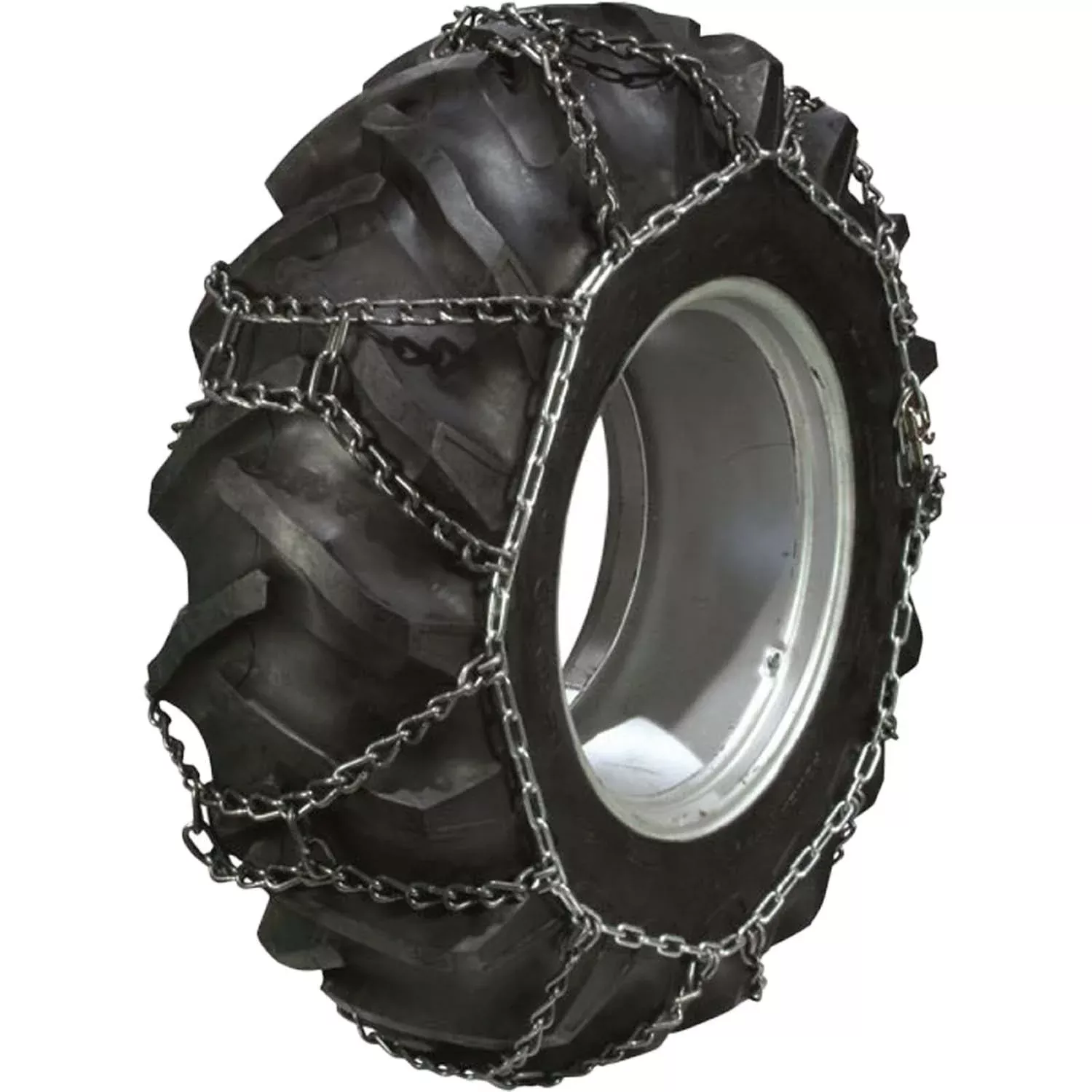 Peerless 1079310_1PAIR Duo Trac 18.4-24, 19.5-24 Tractor Tire Chains, Pair