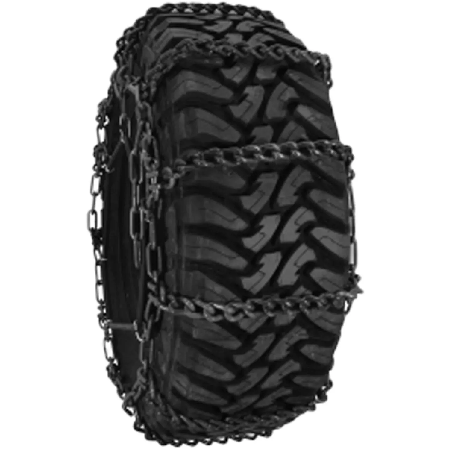 Peerless 1196055 Forklift 7.50-15 28×12-15 Twist Link Tire Chains, Pair