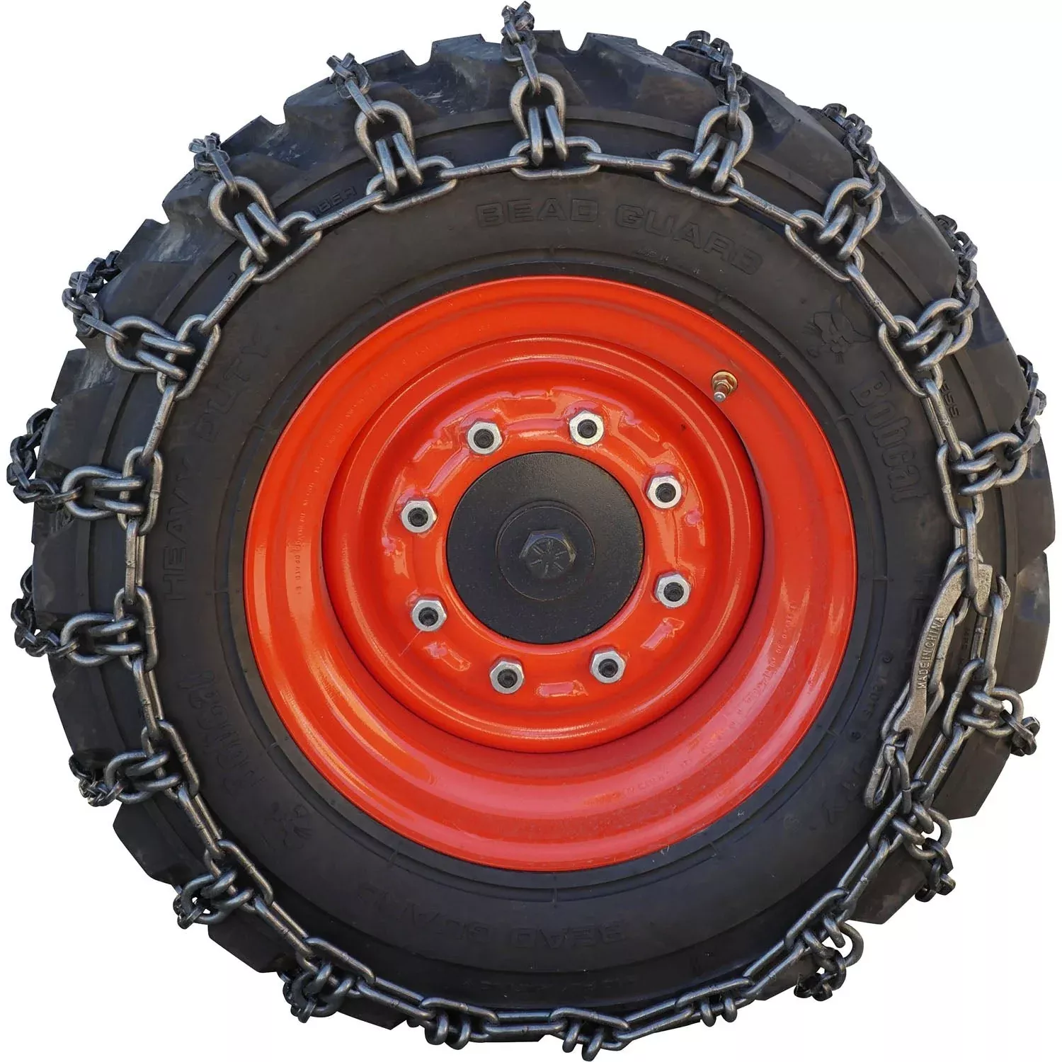 Peerless 341096 Skid Steer 10-16.5 Square Rod 2-Link Tire Chains