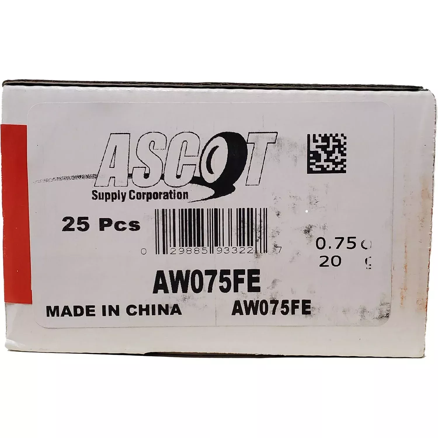 Perfect Equipment AW075FE Coated Steel Wheel Weight 0.75 oz. - Box of 25