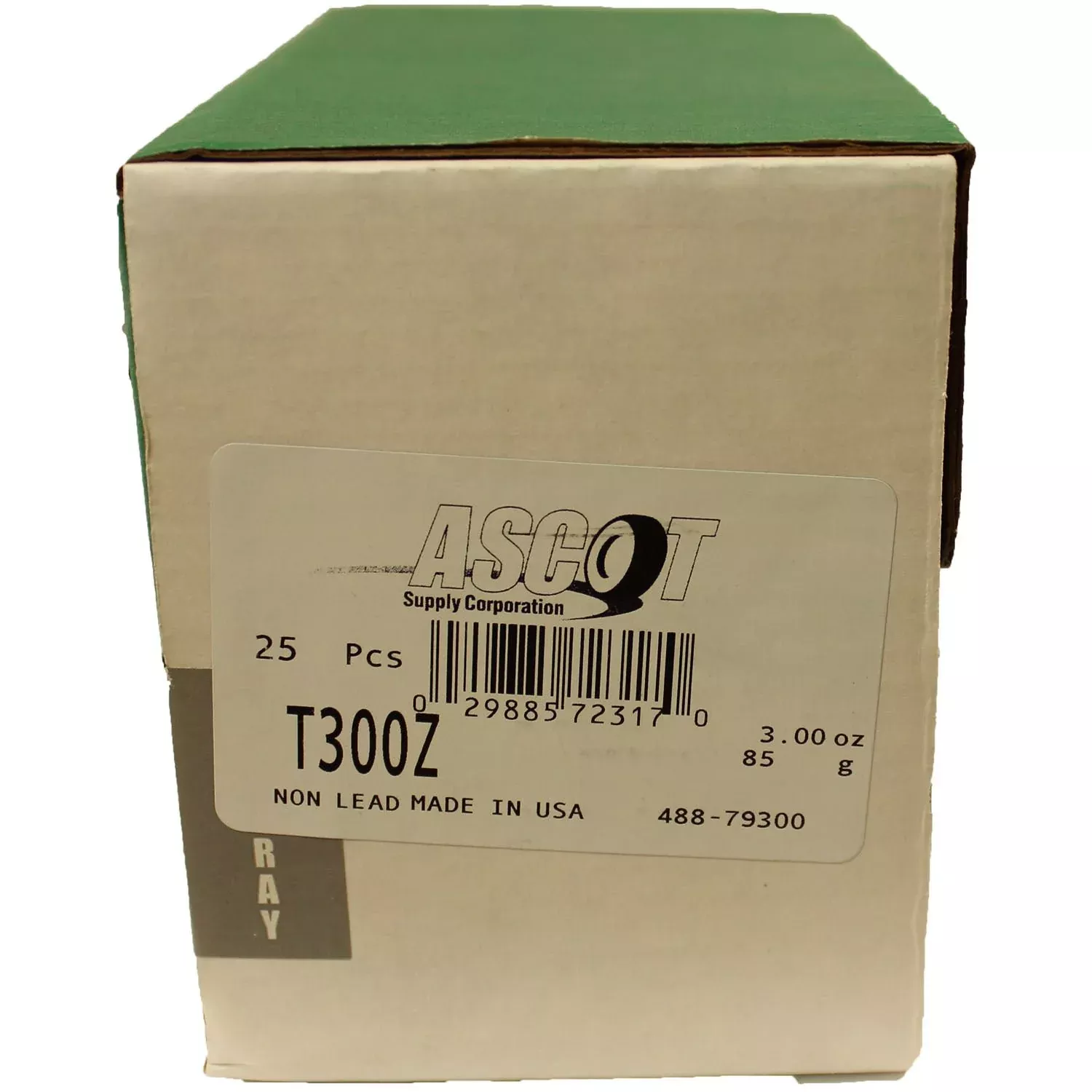 Perfect Equipment T300Z Coated Zinc Wheel Weight 3.00 oz - Box of 25