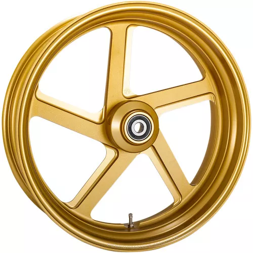 Performance Machine 21" One-Piece Aluminum Front Wheel for 2008-2021 Harley Touring - Pro-Am Black