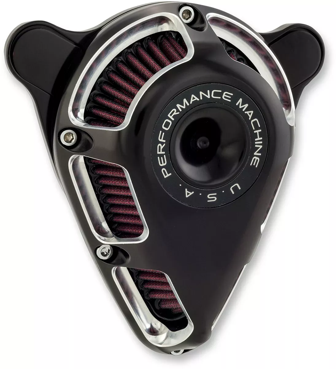 Performance Machine Contrast Cut Jet Air Cleaner Filter 1991-21 Harley Sportster