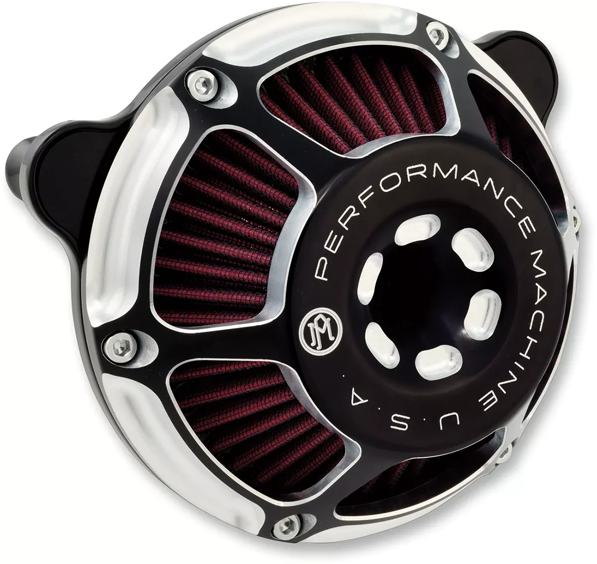 Performance Machine Max HP Contrast Cut Air Filter Kit 91-19 Harley Sportster XL