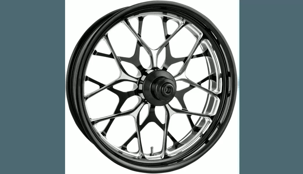 Performance Machine Phatour 180 Contour Series Front Galaxy Wheel for '08-20 Harley Davidson Touring Models - Platinum Cut