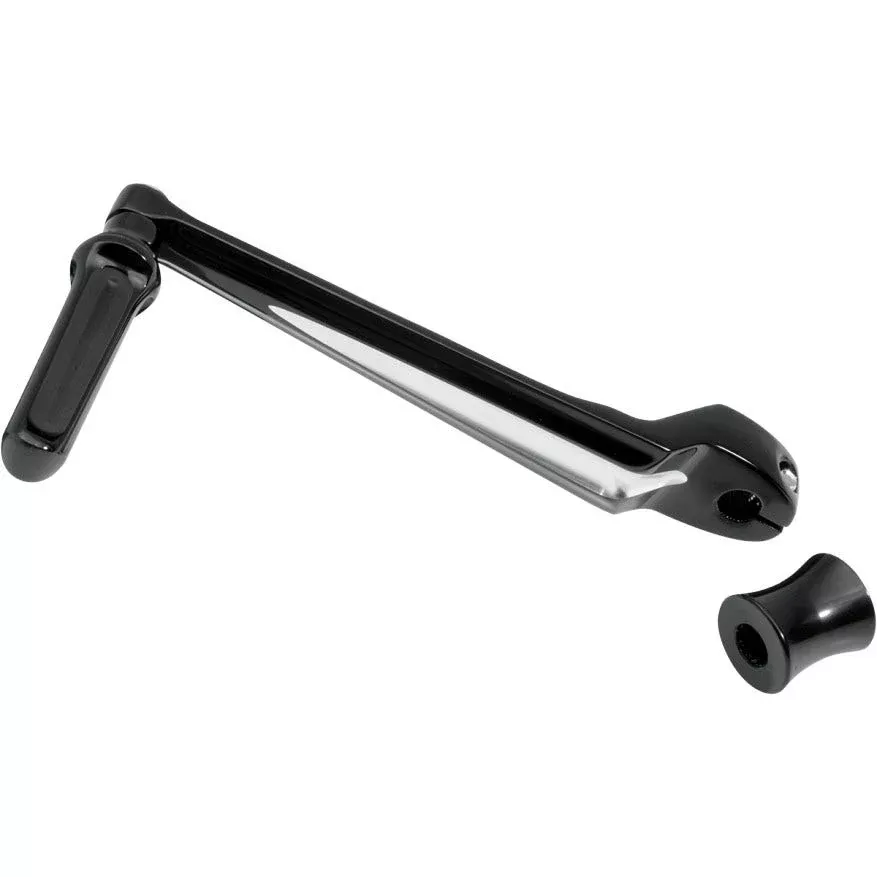 Performance Machine PM Black Contrast Cut Toe Shift Lever Harley FLH & 00-15 S/T