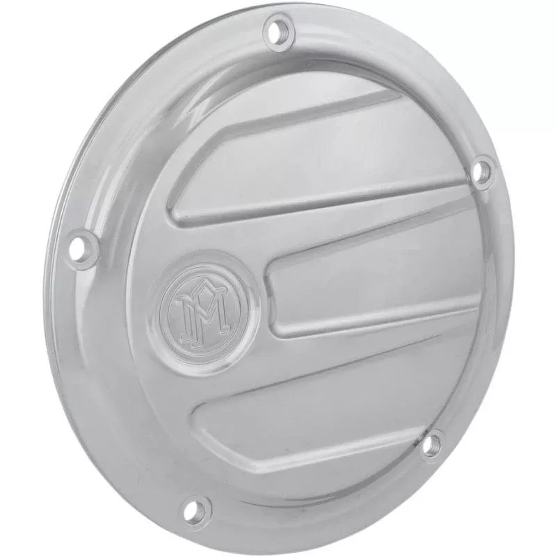 Performance Machine Scallop 5 Hole Chrome Derby Cover Harley Big Twin 99-18