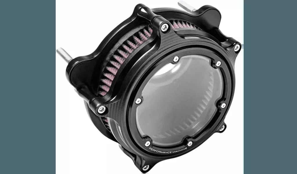 Performance Machine Vision Air Cleaner Kit for Harley Davidson '08-16 Touring, Trike and '16-17 Softail, '16-17 FXDLS, '14-15 FLSTNSE, '13-14 FXSBSE AND '11-12 FLSTSE- Chrome