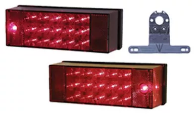Peterson Manufacturing V947 LED Stop/Turn/Tail & Side Marker Submersible Kit