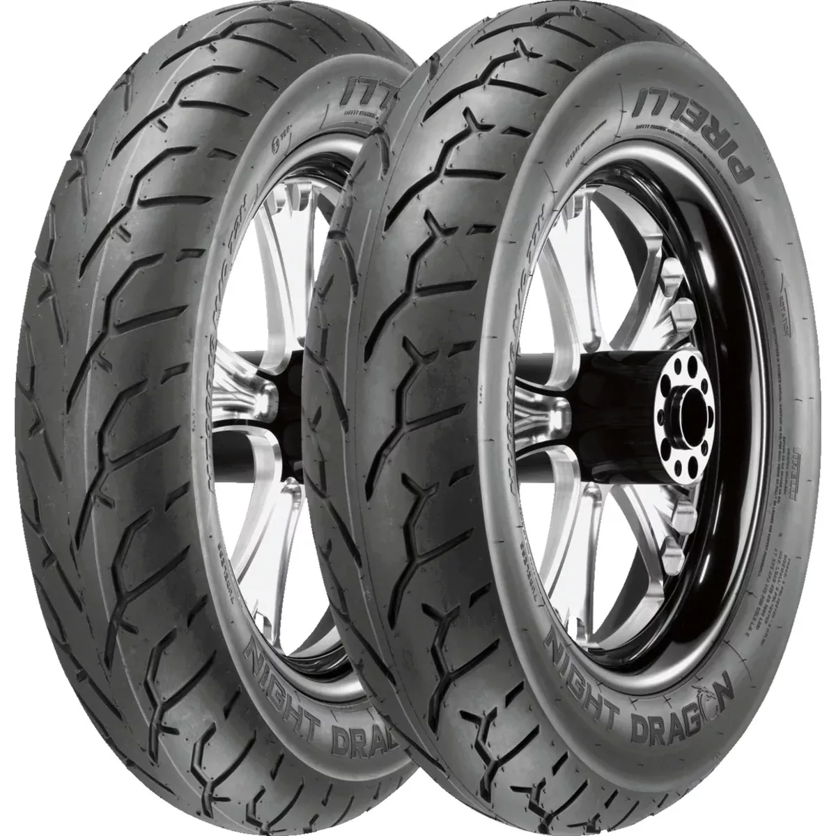 PIRELLI 0306-0598 2812200 Night Dragon and GT High-Performance Cruiser Tire — Front/Rear – 180/55B18