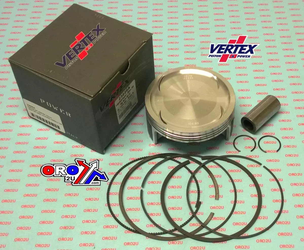 PISTON KIT VERTEX 105.0 C YAMAHA 700 RAPTOR 06-14, VERTEX 23626C OS+3.00 RHINO/GRIZZLY BIG BORE