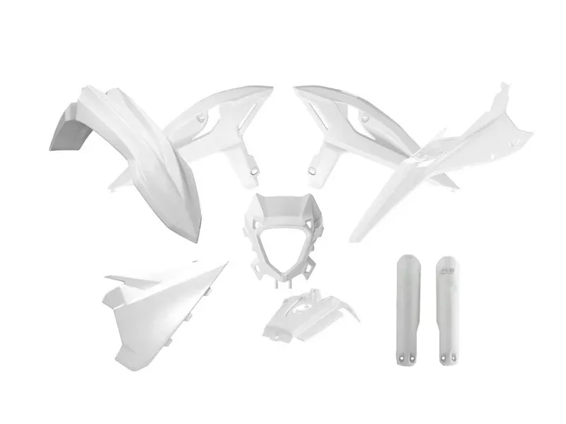 PLASTIC KIT BETA RR X-PRO RACE 2025-2026, R-TECH R-KITBET-BN0-225 7 PCS WHITE