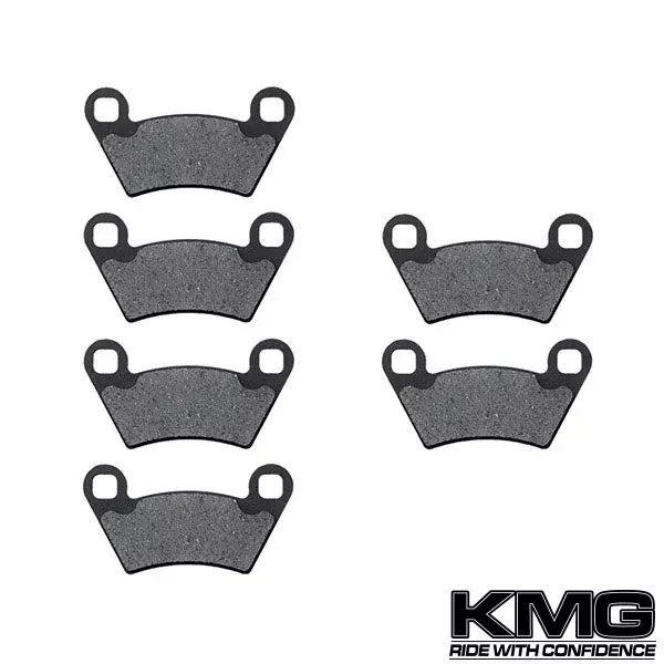 Polaris PPS UTV 4X6 Series 10 Front + Rear Non-Metallic Organic NAO Brake Pads Set