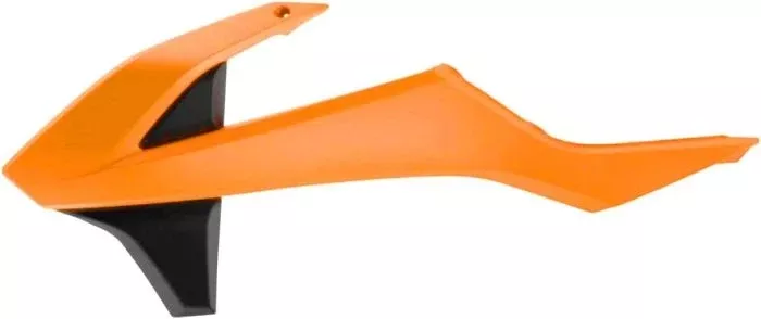 Polisport 8417800008 Radiator Scoop – Flo Orange/Black