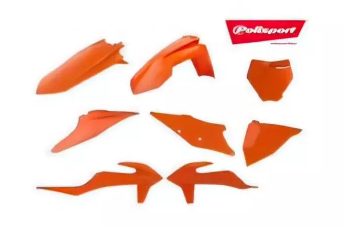 Polisport 90824 Mx Complete Kit – Flo Orange