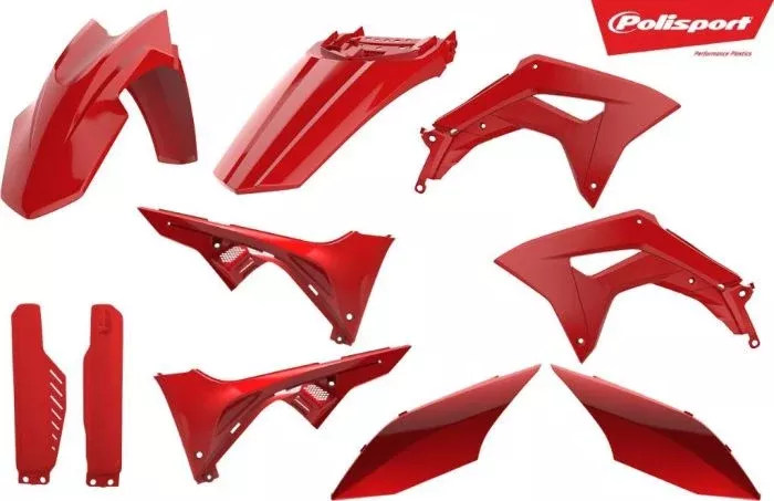 Polisport 90846 Mx Complete Kit - Red