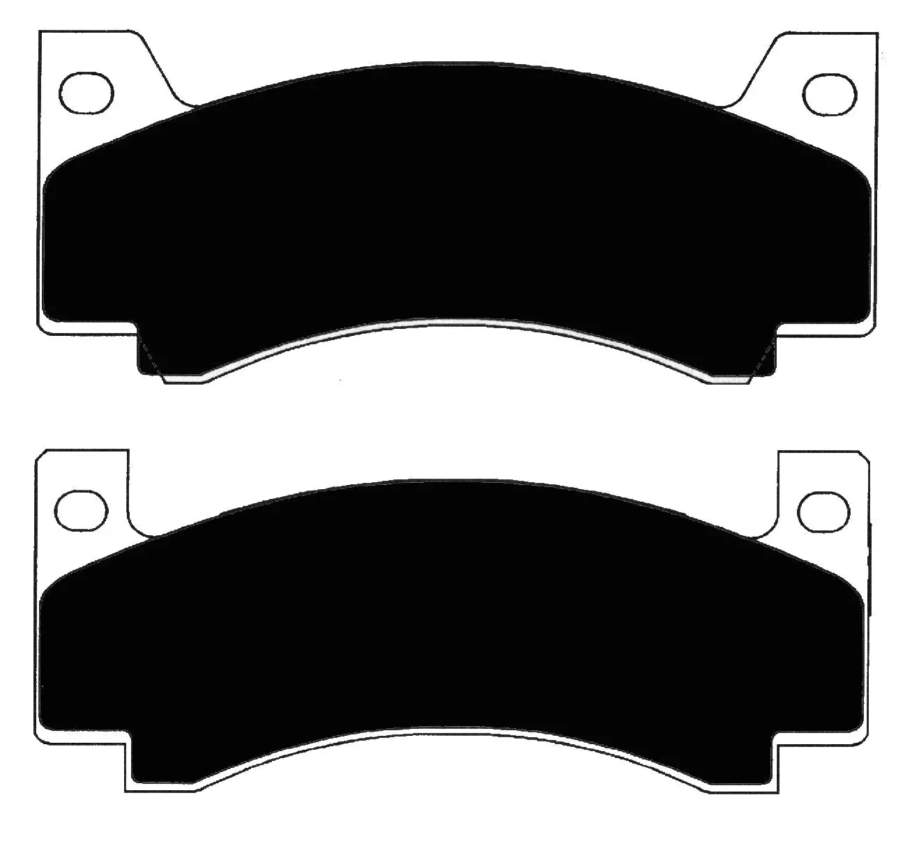 Porterfield Brake Pads for 1977 DODGE CHARGER w/11″ Drums