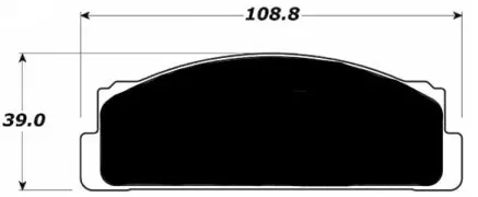 Porterfield Brake Pads for 1983 FIAT BERTONE