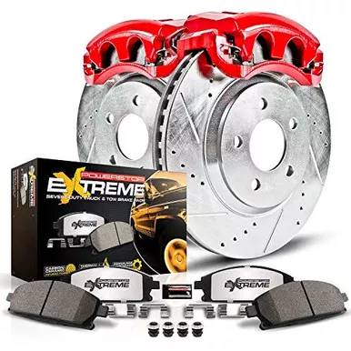 Power Stop KC2152-36 Z36 Extreme Performance Brake Kit w/Calipers Front