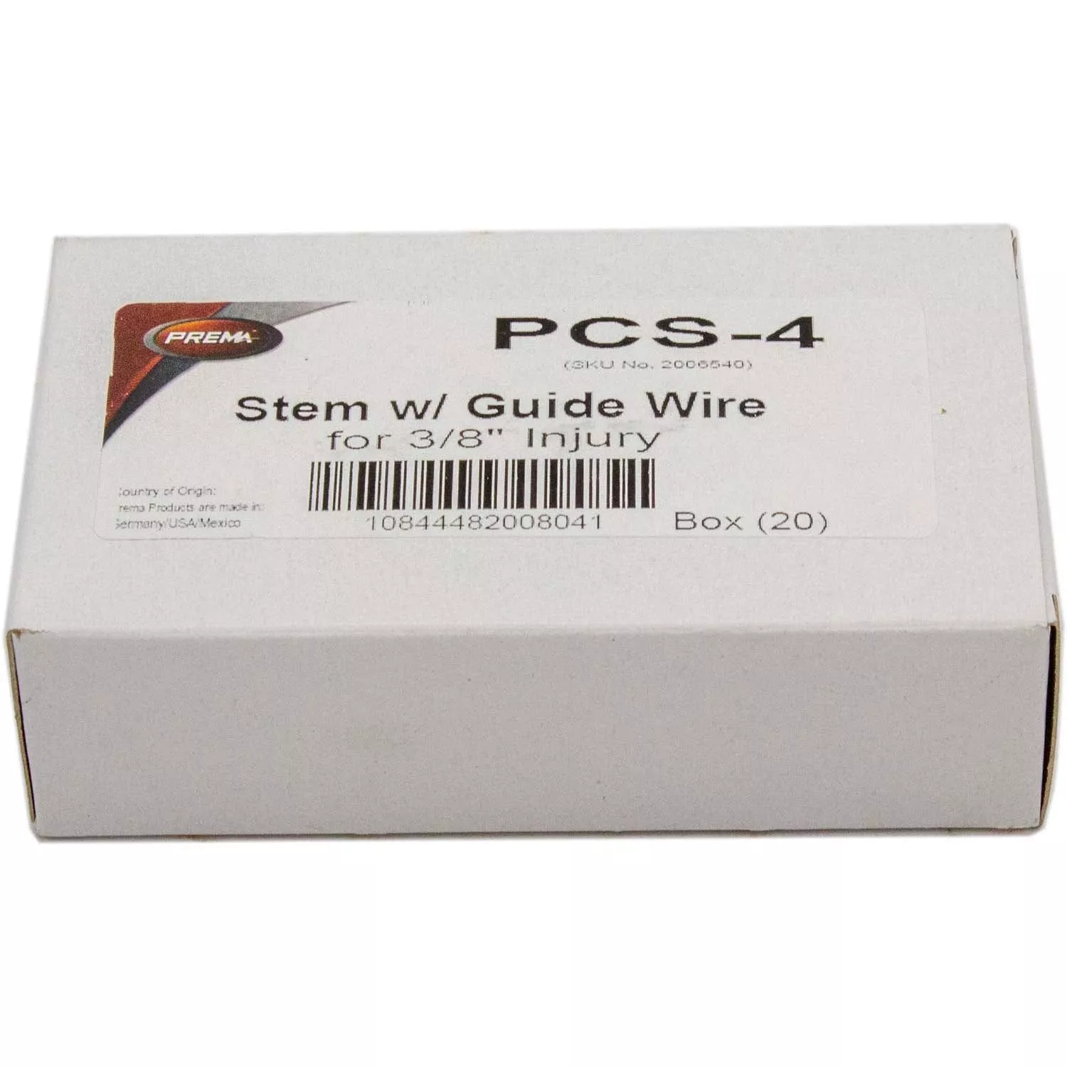 Prema PCS-4 3/8" Tire Plug with Wire Box of 20