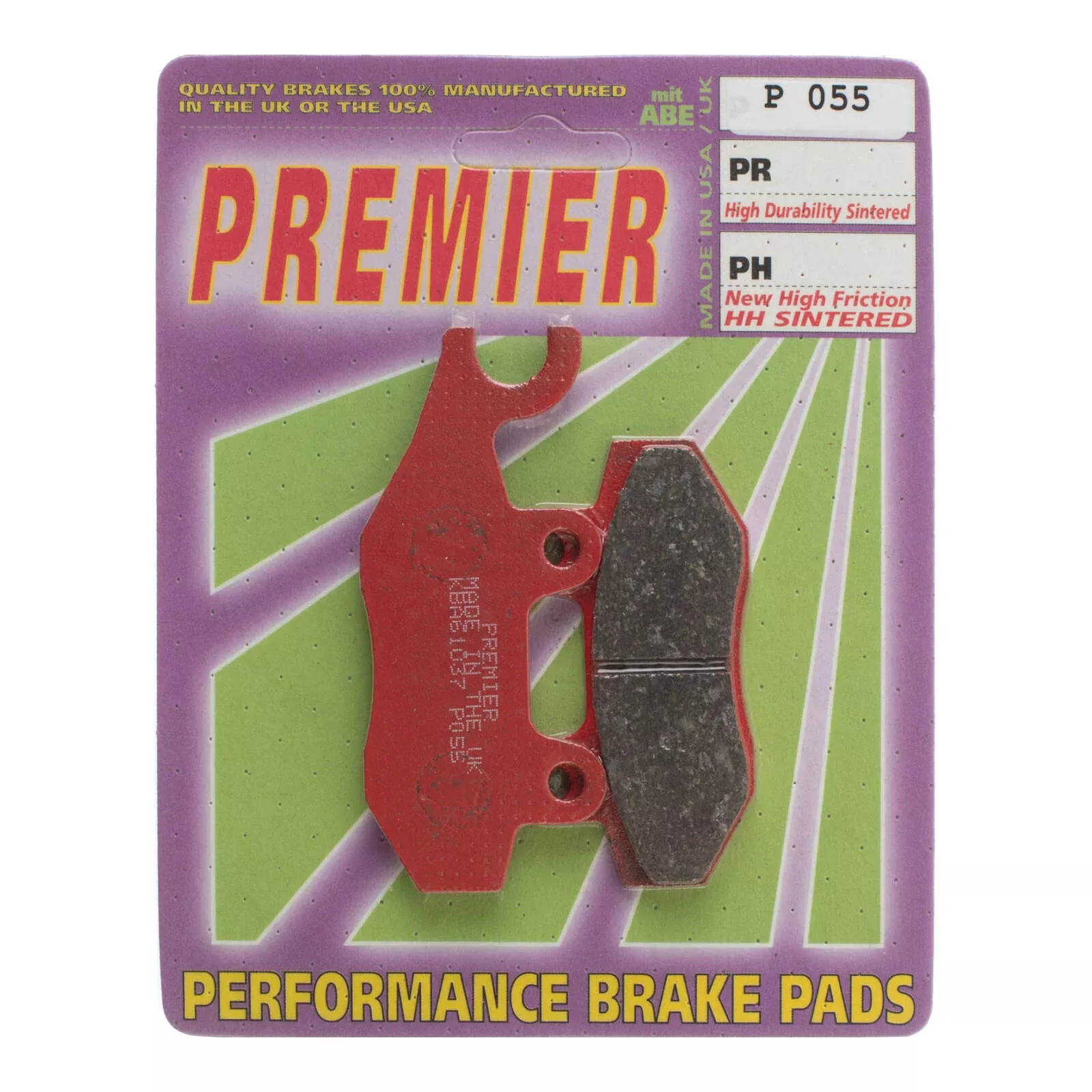 Premier Brake Pads – P Organic Standard