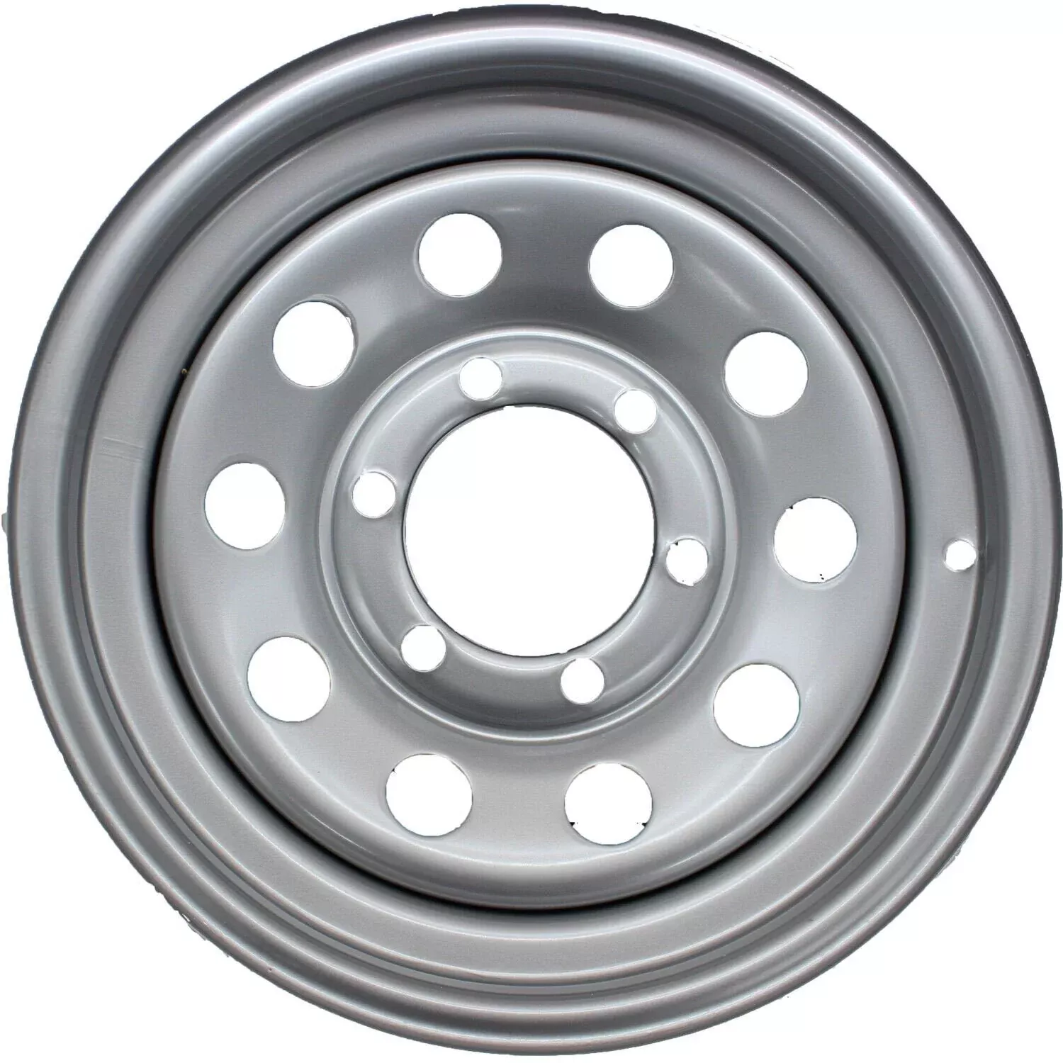 Premium Service Carlisle 15×6 6 on 5.5 Modular Steel Wheel – Silver