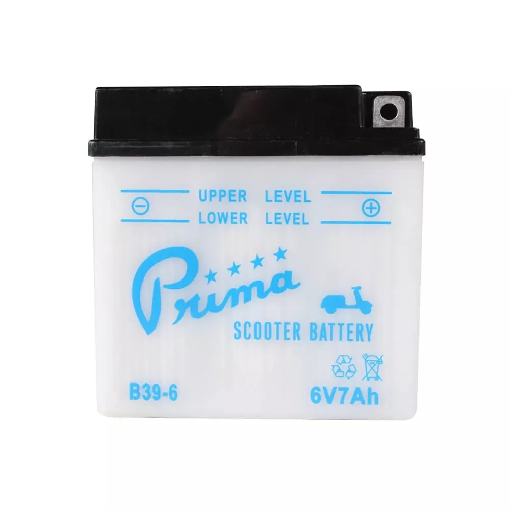 Prima Battery (6 Volt, B39-6); 70s Vespas w/o turn signals