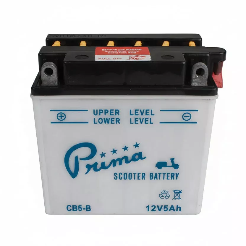 Prima CB9-B Battery 12V | Vespa PX ET4 Genuine Stella
