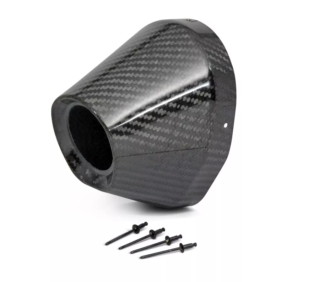 Pro Circuit Carbon End Cap 4.5" Hole 1 3/4 Ti5/Ti6 Cap/Rivets - PC4022-0001