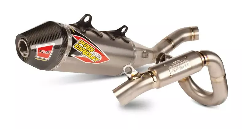 Pro Circuit Ti-6 Pro Titanium Exhaust System Triumph TF450C / TF450RC