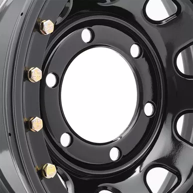 Pro Comp Wheels 252-5883 Steel Wheel 15x8" Gloss Black Finish 6x5.5"