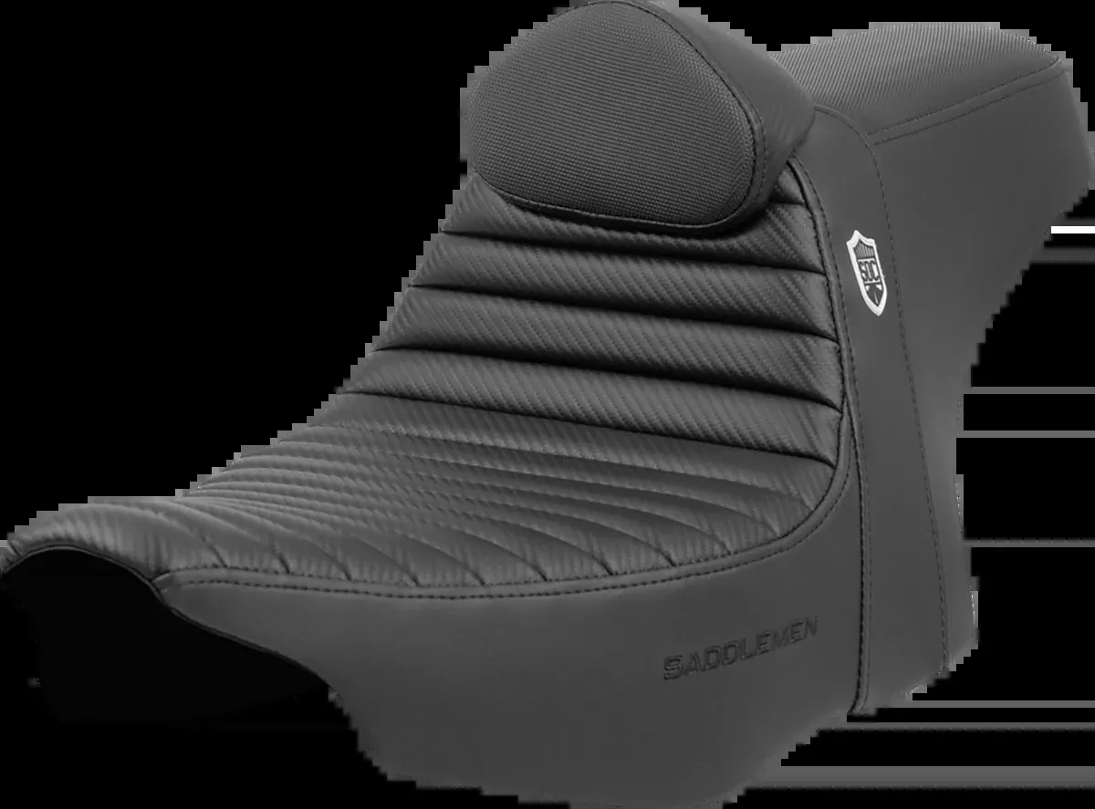 Pro Series SDC Performance Seat - Tuck-n-Roll - w/ Backrest - FLH/FLT '23-'24