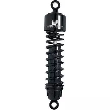 Progressive 412 Series Black 12" Standard Duty Shocks V-Rod