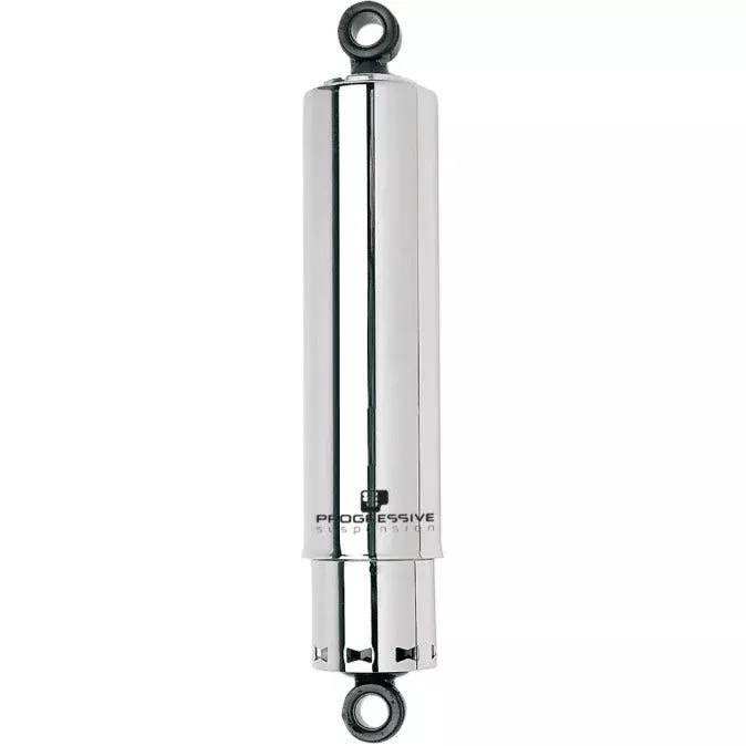 Progressive 412 Series Chrome Covered 11" Standard Duty Shocks 73-86 Big Twin