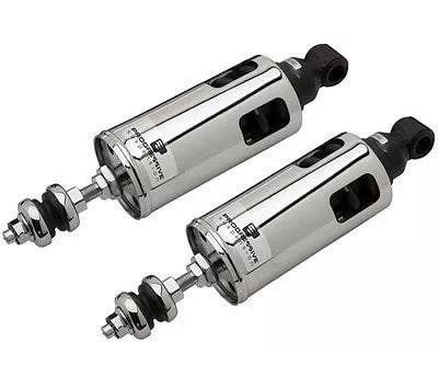 Progressive 422 Series Standard Duty Chrome Lowering Shocks 00-17 Harley Softail