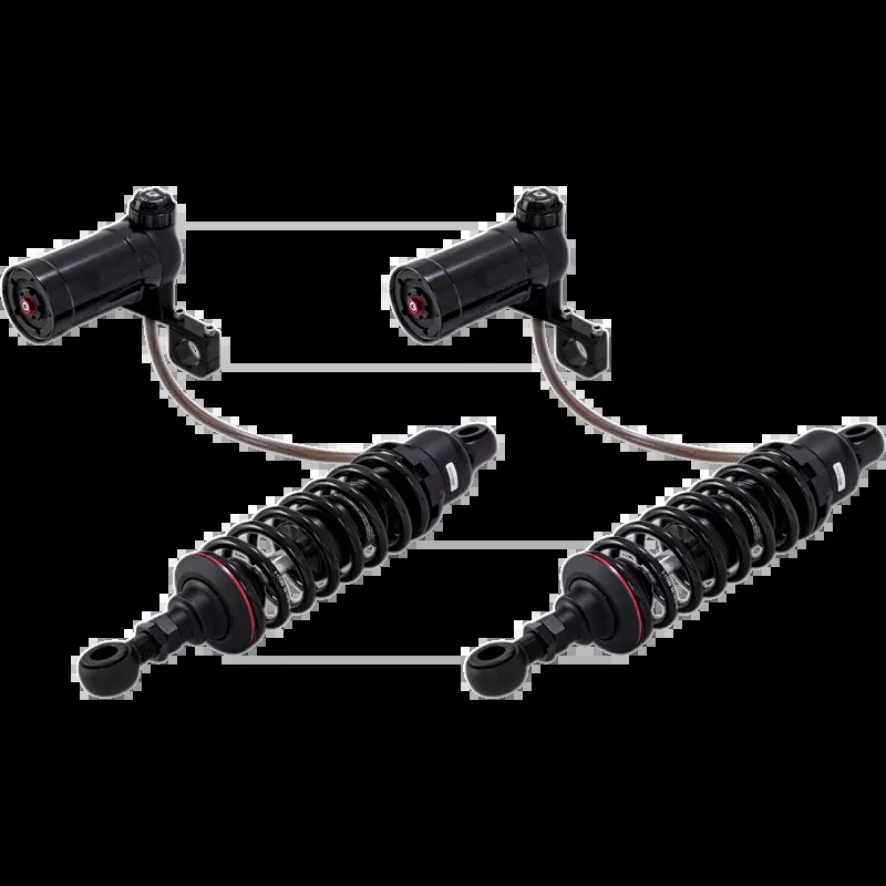 PROGRESSIVE 990 REMOTE RESERVOIR SHOCKS HARLEY BAGGERS