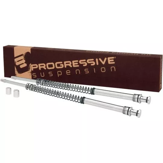 Progressive Monotube Fork Cartridge Standard Kit for Harley 00-15 FXST Softail