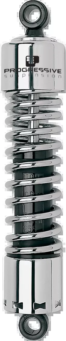 Progressive Suspension 412 Series Shock – 11.5 inch Heavy Duty Chrome for Harley-Davidson – Part 412-4066C