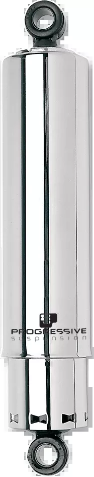 Progressive Suspension 412 Series Shock – 11 inch Standard Chrome for Harley FL/FX Models (Part #412-4043C)