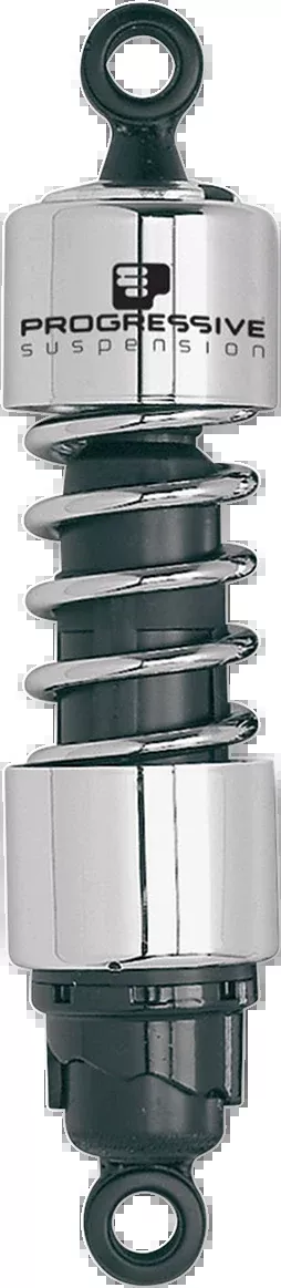 Progressive Suspension 412 Series Shock – 12.5 inches, Black – Standard and Heavy Duty for Harley Models
