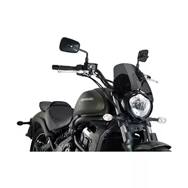 Puig 3175F Sport Windshield for Kawasaki Vulcan S 2015 Dark Smoke