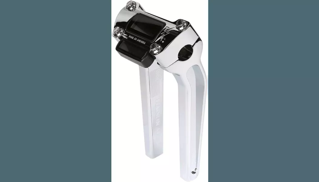 Pull Back Handlebar Risers / M8 Gauge Cut Out, ’18-’25 Softail