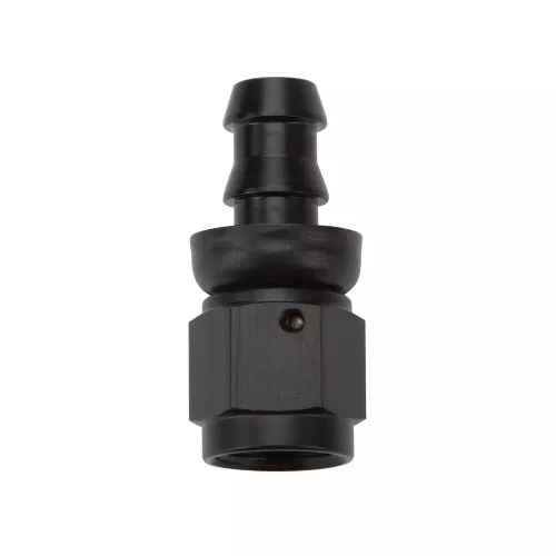 Pushlock Hose End Black Straight -10 ALL49414