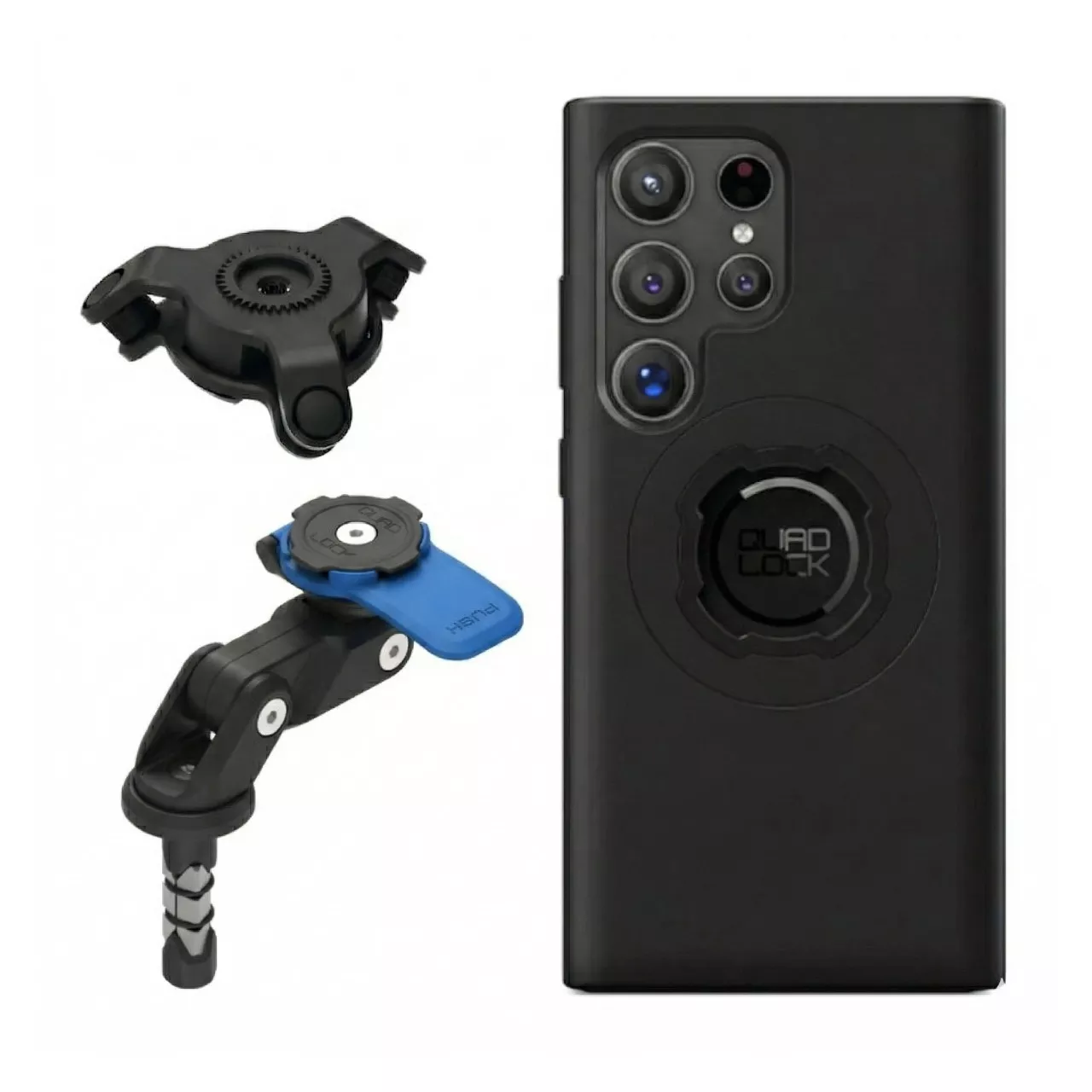 Quad Lock MAG Case with Stem Mount V2 Kit & Vibration Damper For Galaxy