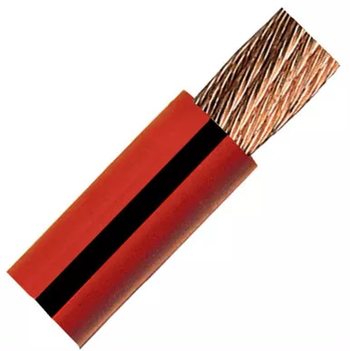 QuickCable 1/0 Gauge Red Battery Cable (500 ft. Roll)