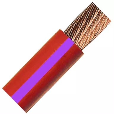 QuickCable 3/0 Gauge Red Battery Cable (25 ft. Roll)