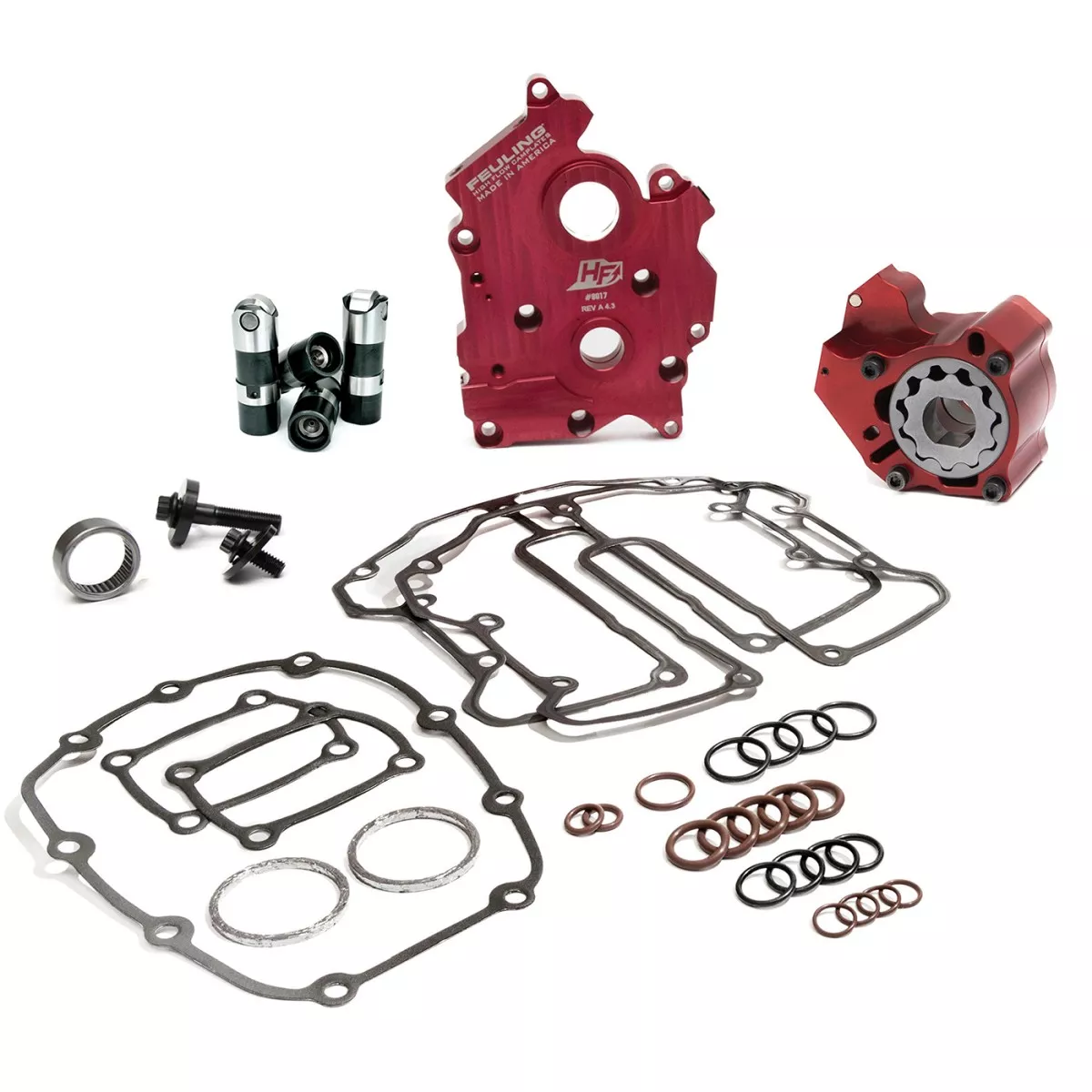 RACE SERIES OILING SYSTEM w/Short Travel Lifters, OIL COOLED ENGINES