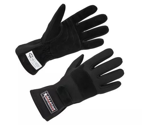 Racing Gloves SFI 3.3/5 D/L Black X-Large ALL915015