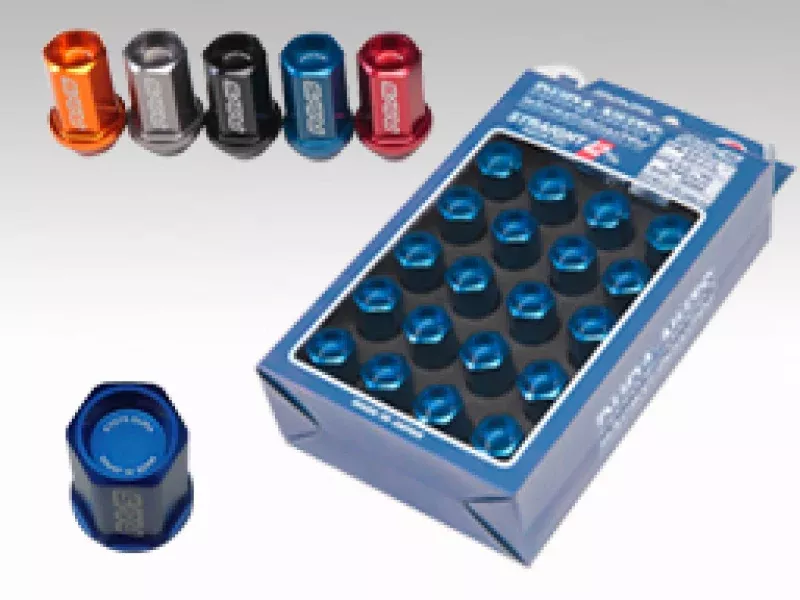 Rays Dura-Nut L42 Straight Type 14×1.50 Lug Nut Set 16 Lug 4 Lock Set – Black