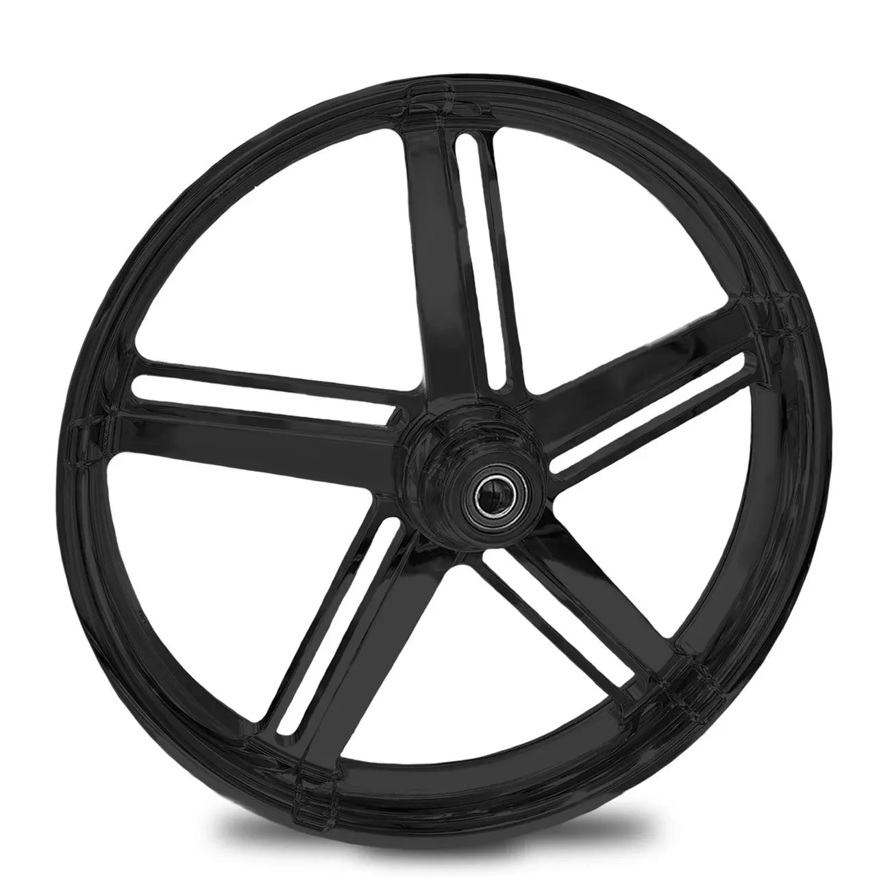 RC Components Echo Black Wheel for Harley Davidson Models (Choose Options)